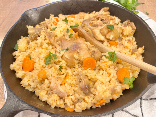Chicken Risotto | Rižota s piščančjim mesom