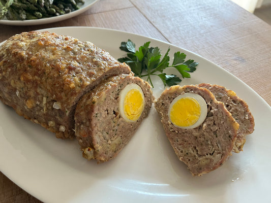 Egg Stuffed Meatloaf Recipe • ŠTEFANI PEČENKA • Slovenian Recipe