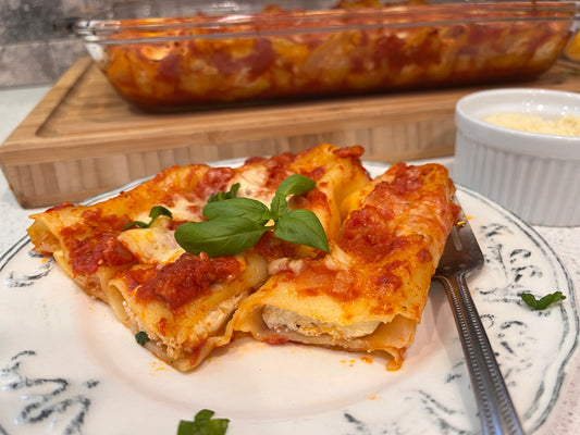Cannelloni Stuffed with Ricotta Cheese