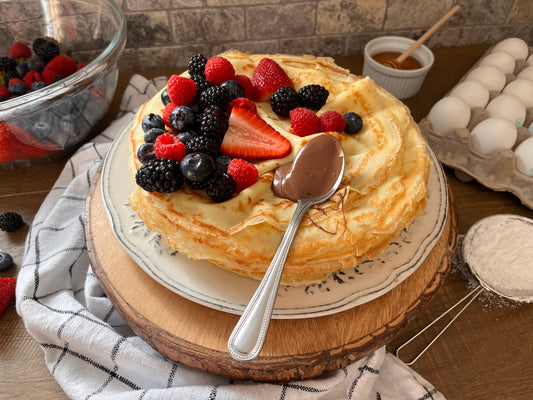 Basic Crepe Recipe | How to Make Slovenian-style Crepes | Palačinke