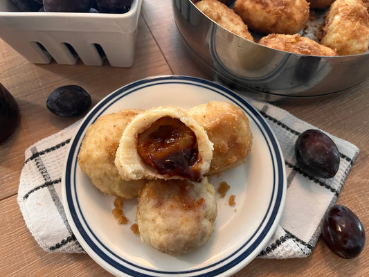 Traditional Slovenian Plum Dumplings | Slivovi Cmoki