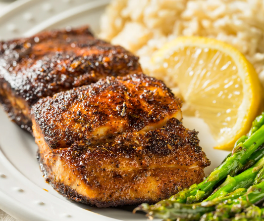 Blackened Cod | Filet Trske Pečen v Ponvi (Slovenian Recipe)