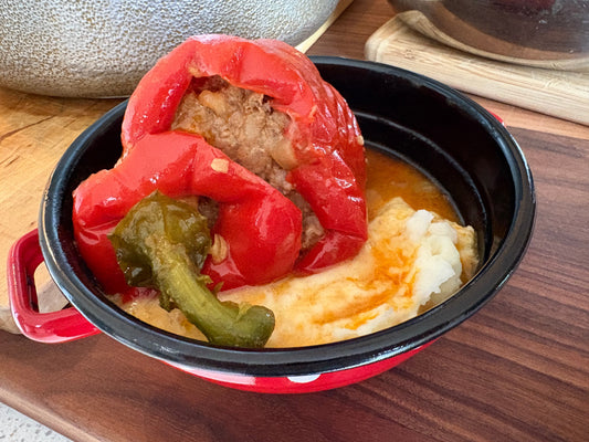 Slovenian Stuffed Peppers | Filana Paprika | Mama's Slovenian Recipe