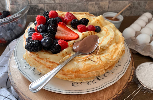 Basic Crepe Recipe | How to Make Slovenian-style Crepes | Palačinke