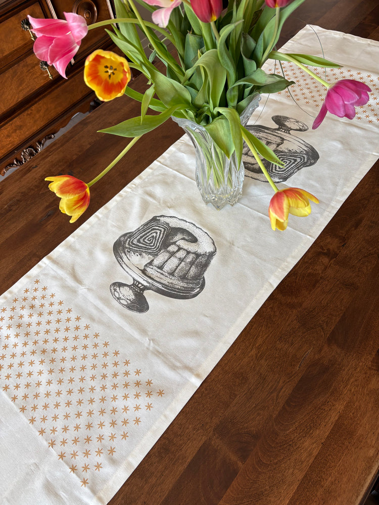 NEW! The QUEEN Potica TABLE RUNNER | Handmade in Slovenia | 150x45 cm