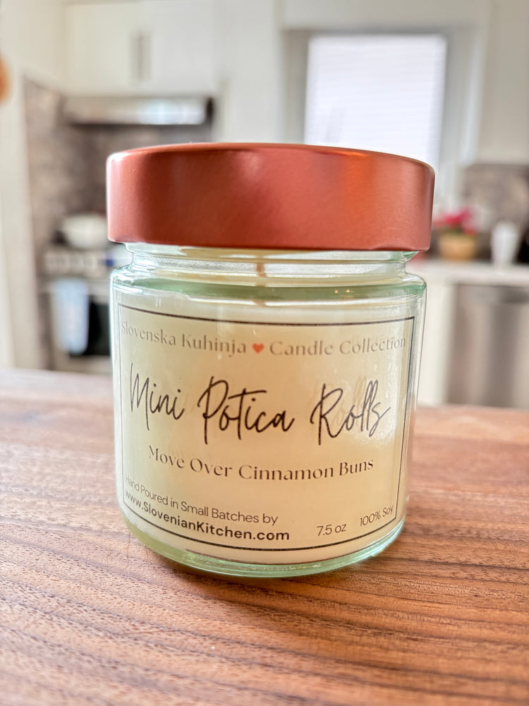 New! Mini Potica Rolls | Slovenian Candle Scent | Michelle’s Favourite