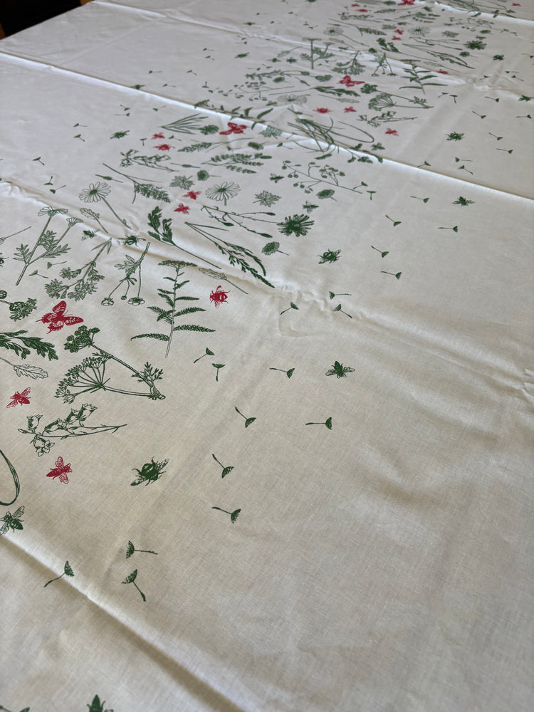 New! Slovenian Cotton Tablecloth – Handmade & Hand-Printed | Slovenska Kuhinja Collection