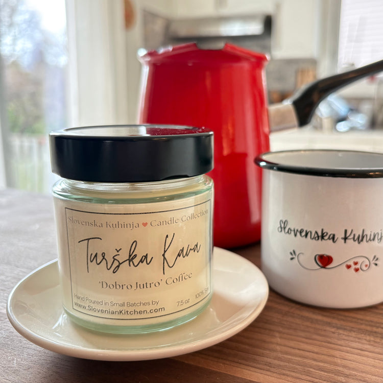 New! Turška Kava | Dobro Jutro | Good Morning Coffee Candle