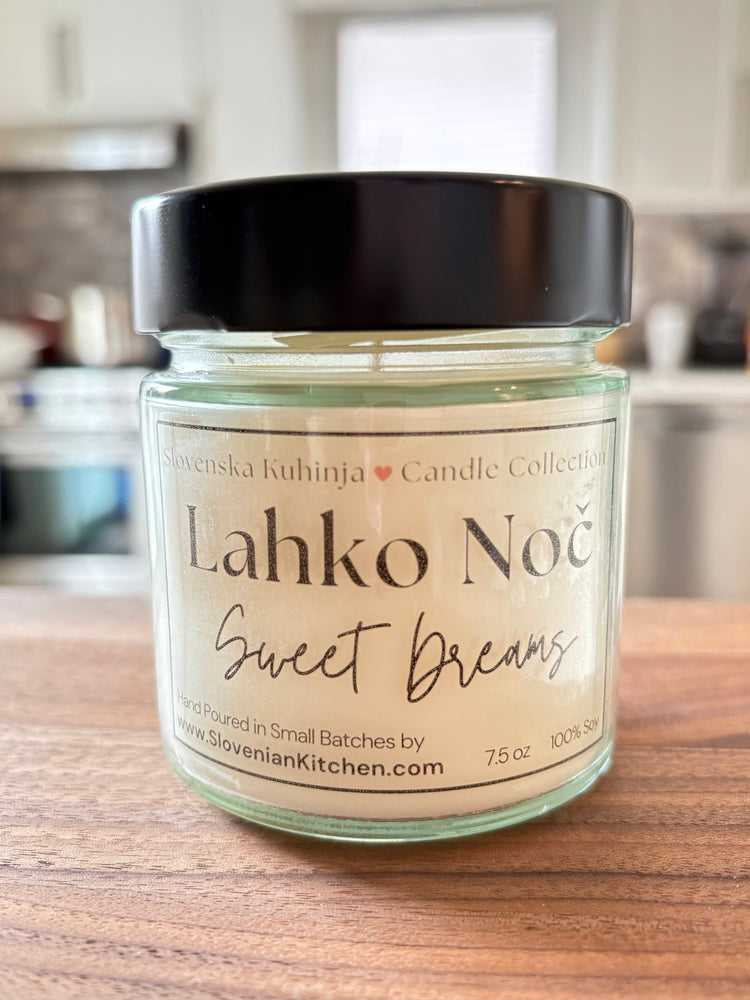 New! Lahko Noč | Sweet Dreams Candle | Customer Favourite