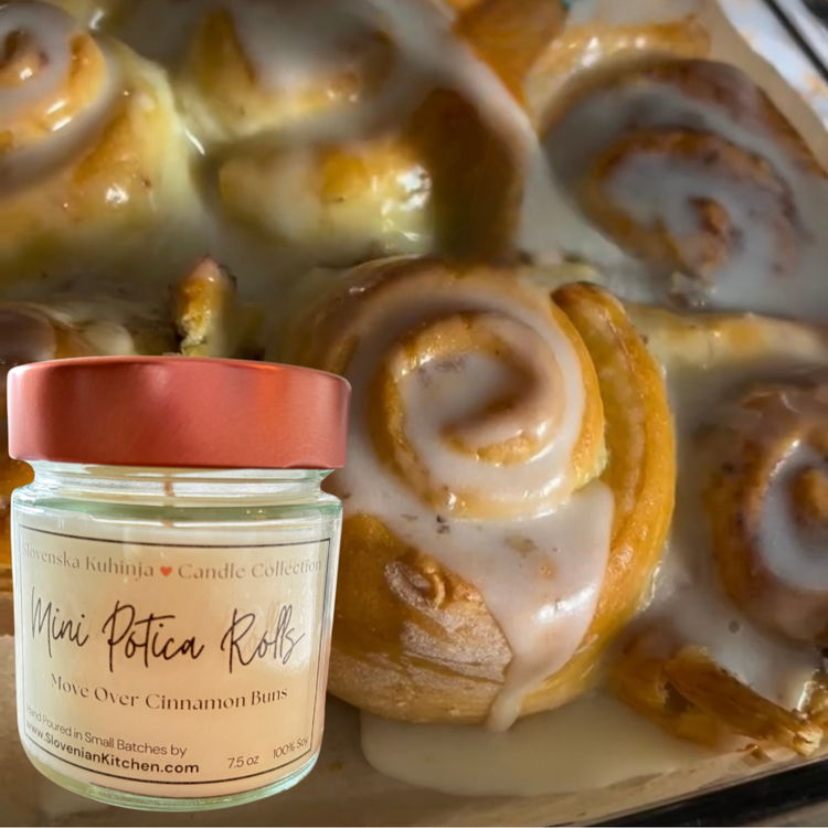 New! Mini Potica Rolls | Slovenian Candle Scent | Michelle’s Favourite