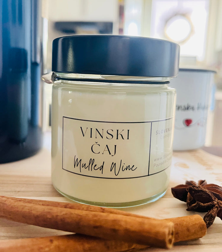 Slovenian Mulled Wine Candle | Slovenian Vinski Caj | CUSTOMER FAVOURITE