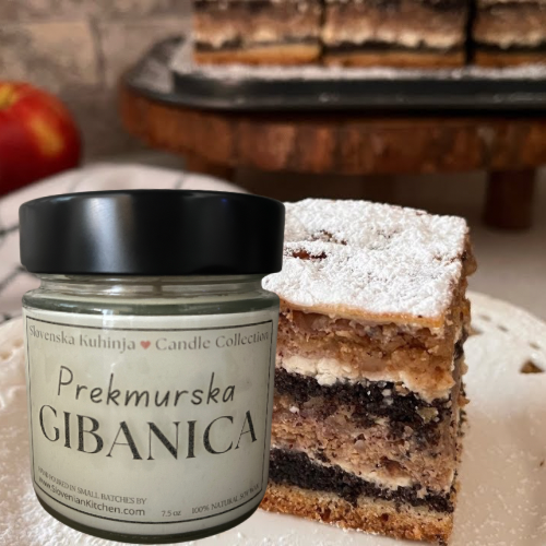 Prekmurska Gibanica Candle | Slovenian Candle Scent