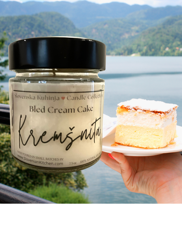 Kremšnita Candle | Bled Cream Cake Candle | Michelle's Favourite
