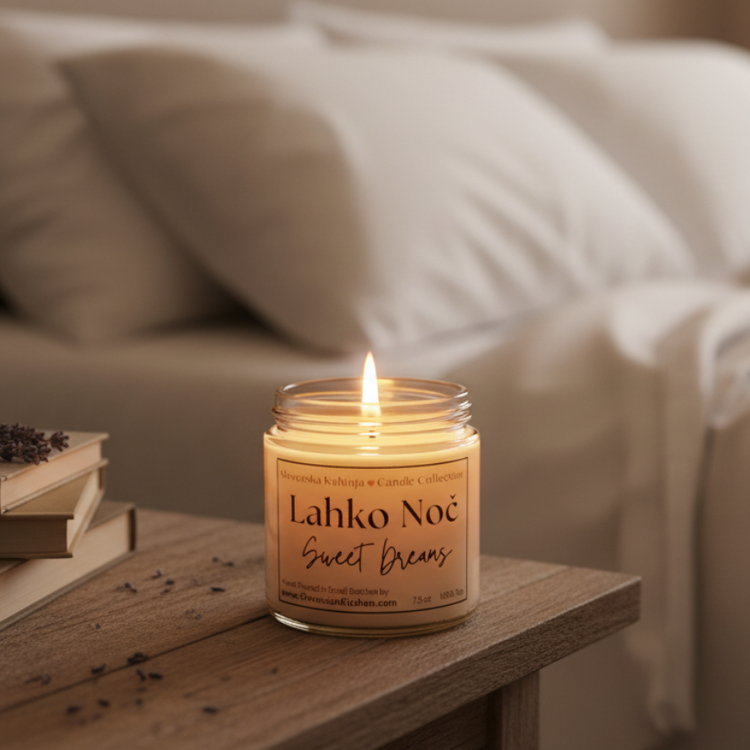 Lahko Noč Candle Bedside. sweet dream candle