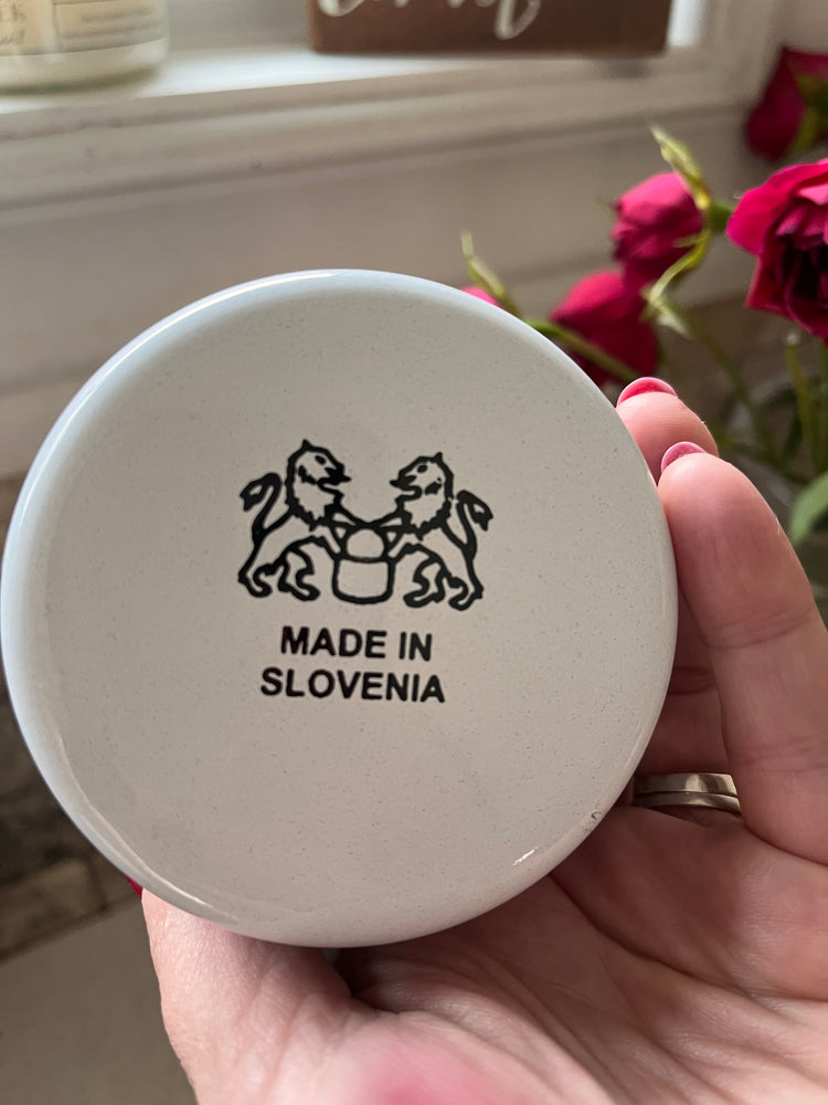 Slovenska Kuhinja Enamel Mug | Made in Slovenia by EMO | *Available in 2 sizes