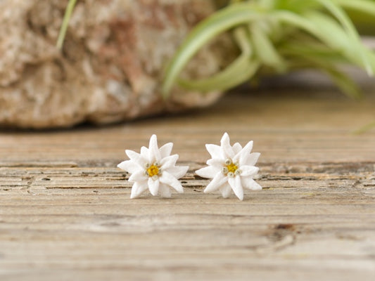 Slovenian Edelweiss | Planika Earrings | HANDMADE 🇸🇮 EARRINGS