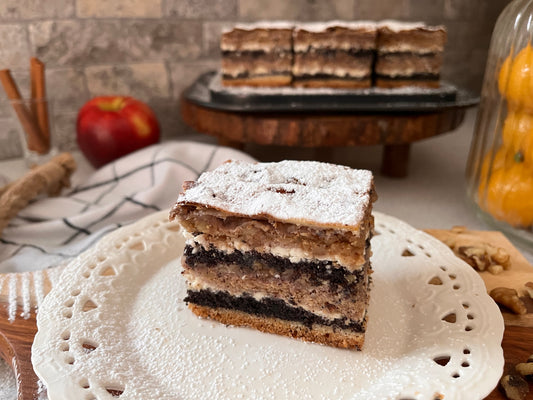 PREKMURSKA GIBANICA • Recipe for a 10 Layer Prekmurje Cake