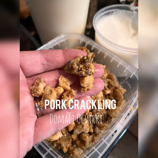 Homemade Pork Crackling | Domači Ocvirki