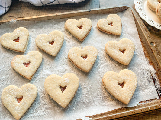 Slovenian Linški Piškoti Recipe | Classic Linzer Cookies Made at Home