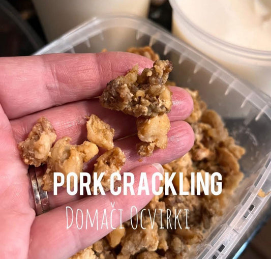 Homemade Pork Crackling | Domači Ocvirki