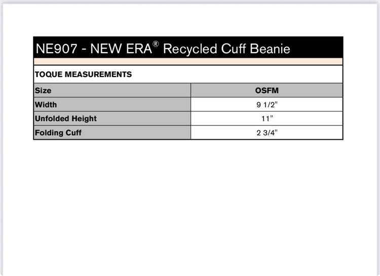 SLO Toque – New Era® Recycled Cuff Beanie | Slovenia Winter Hat