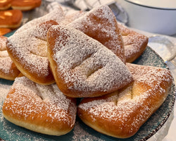 Fried Sweet Dough | Kvašeni Flancati | Carnival Fried Dough Recipe