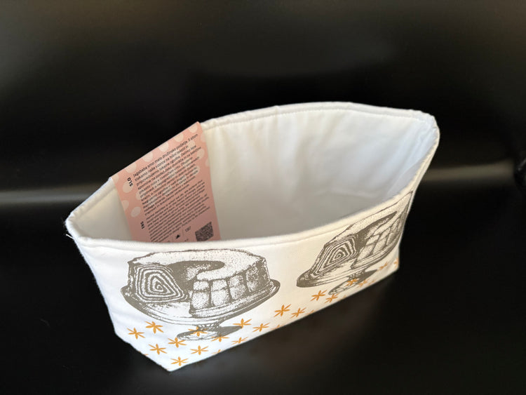 NEW! Slovenian Potica Cotton Bread Basket