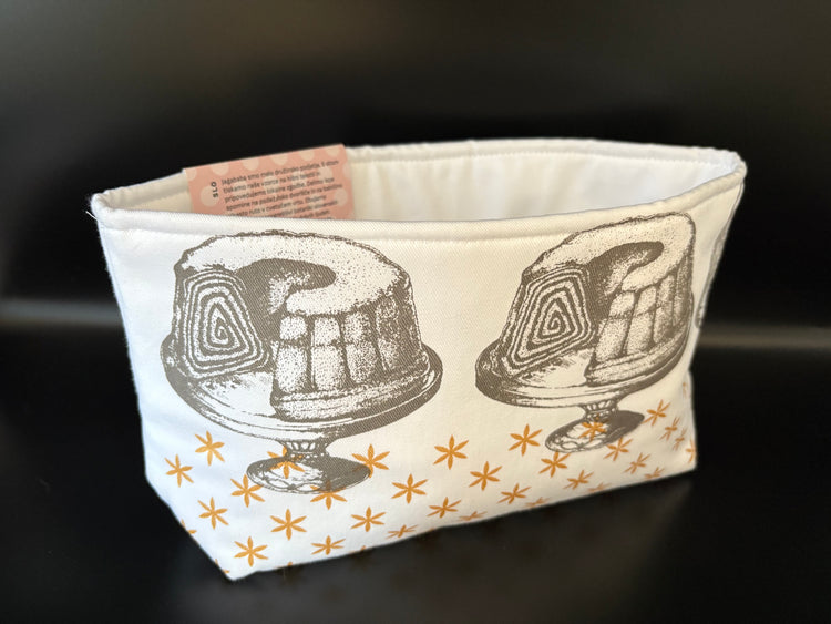 NEW! Slovenian Potica Cotton Bread Basket