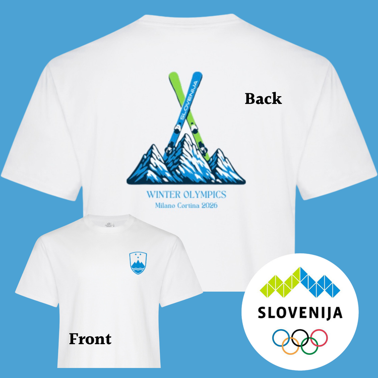 Slovenian Olympic Tee 2026 – 3XL Only