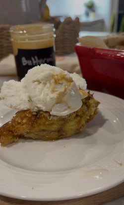 Classic Slovenian Kruhov Narastek (Bread Pudding)