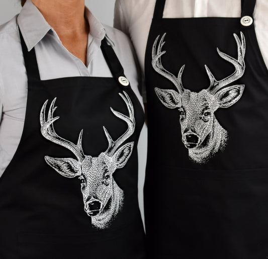 Deer Slovenian Apron |Handmade in Slovenia