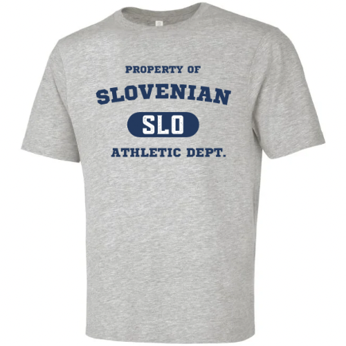 NEW! Slovenian Athletic Dept. Tee (Unisex)