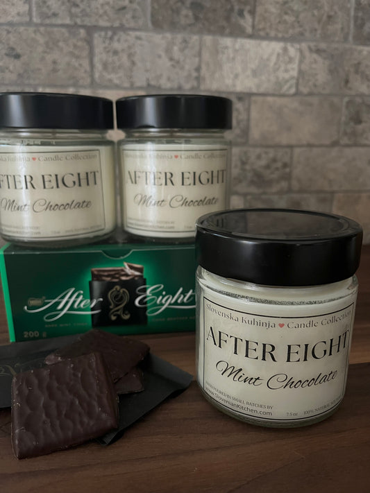 NEW! After Eight Chocolate Mint Candle