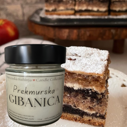 NEW! Prekmurska Gibanica Candle | Slovenian Candle Scent