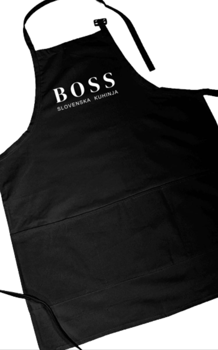 NEW! BOSS Slovenska Kuhinja Apron