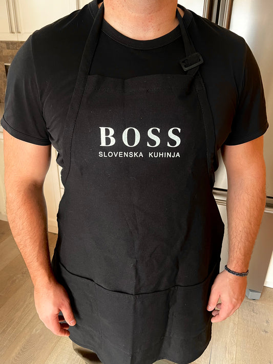 NEW! BOSS Slovenska Kuhinja Apron