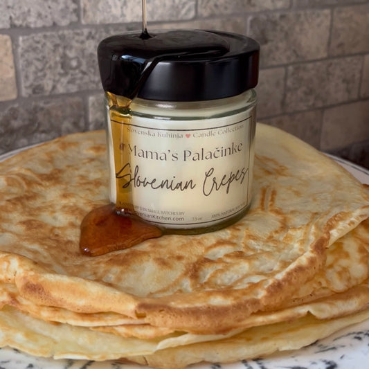 Slovenian Crepes Candle | Slovenian Palačinke Candle | Favourite