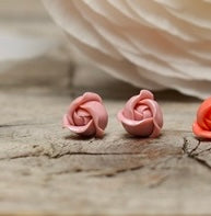 NEW! Rose Bud Earrings | Novelty Slovenian Earrings
