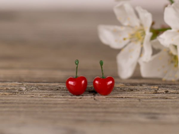 NEW! Cherry Earrings | Češnje | Novelty Slovenian Earrings