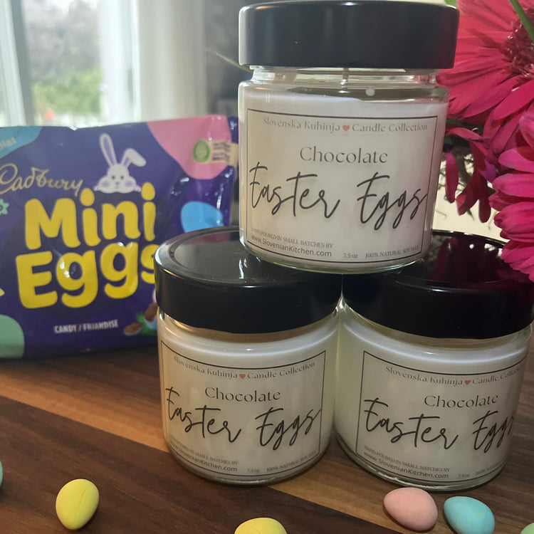 Chocolate Easter Eggs | Cadbury Mini Eggs Candle | 100% Soy Candle
