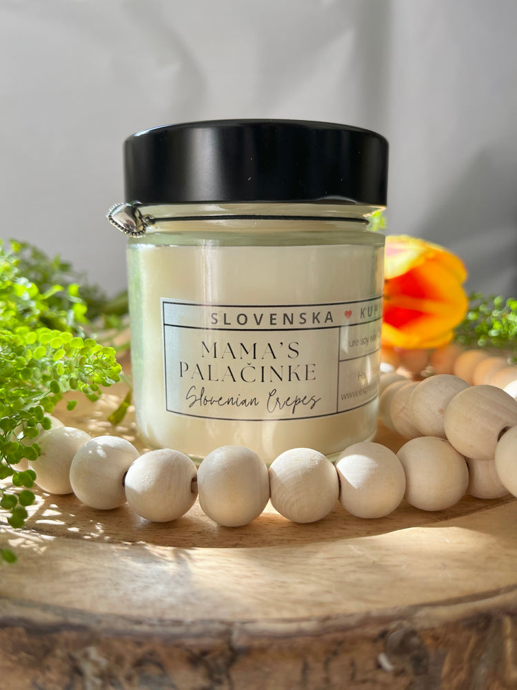 Slovenian Crepes Scented Candle | Palačinka Candle